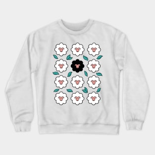 FLOWER BLACK SHEEP Crewneck Sweatshirt